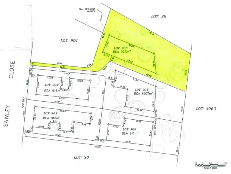 Main view of Homely land listing, 906 Sawley Close, Golden Bay WA 6174