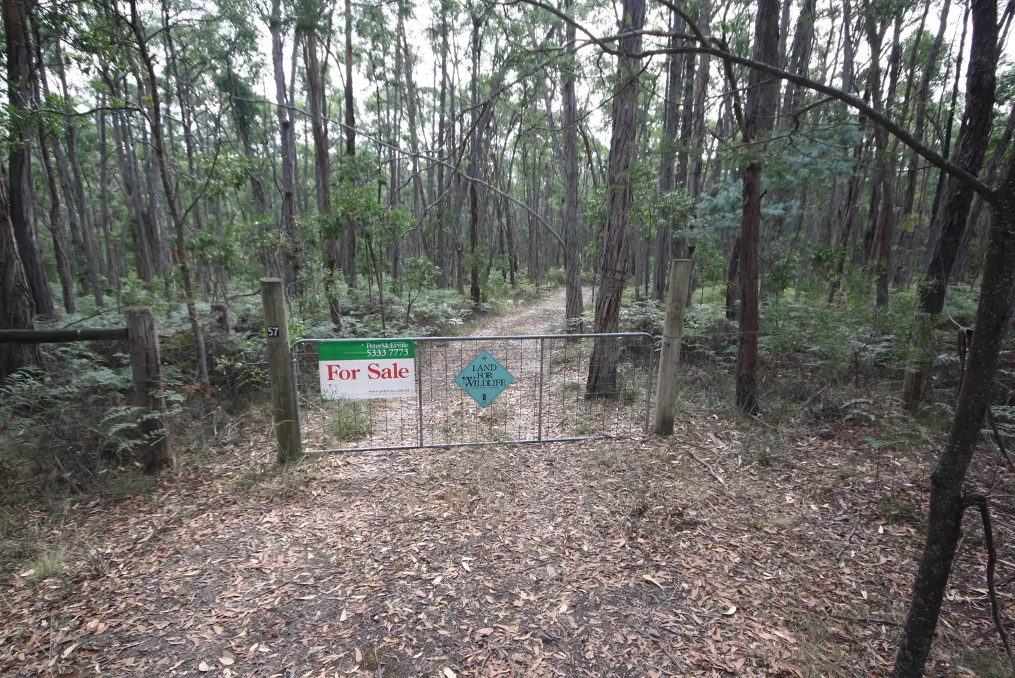 Main view of Homely land listing, 57 Howlett Road, Ross Creek VIC 3351