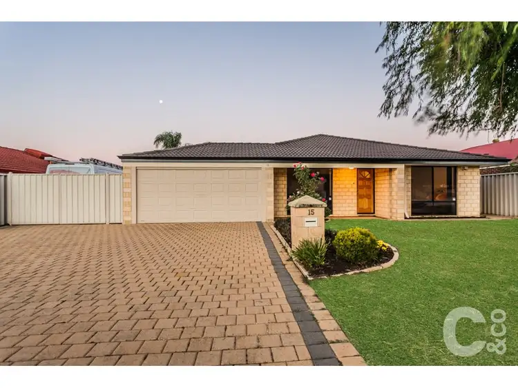 Second view of Homely house listing, 15 Berkeley Way, Orelia WA 6167