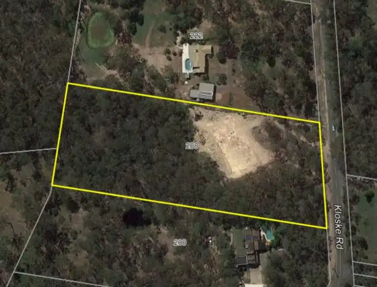 Third view of Homely land listing, 208 Kloske Road, Burbank QLD 4156