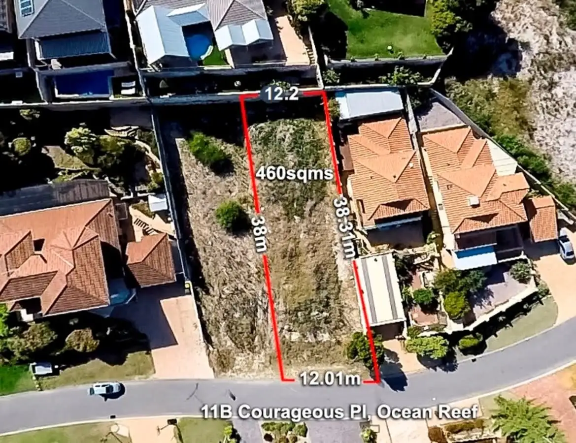 Main view of Homely land listing, 11B Courageous Place, Ocean Reef WA 6027