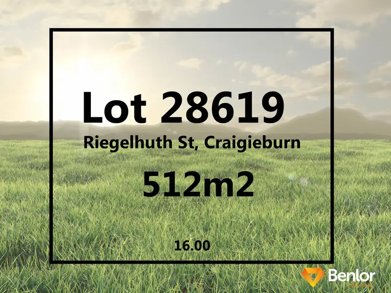 Main view of Homely land listing, LOT 28619 Riegelhuth Street, Craigieburn VIC 3064