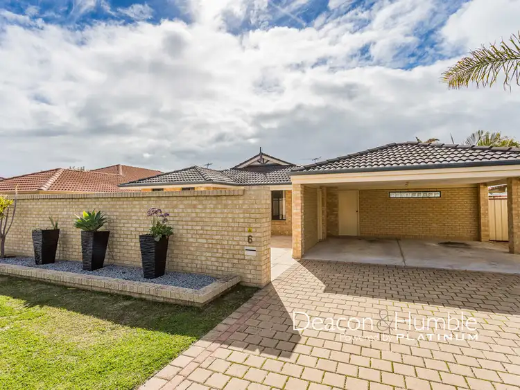 Main view of Homely house listing, 6 Nairana Place, Currambine WA 6028