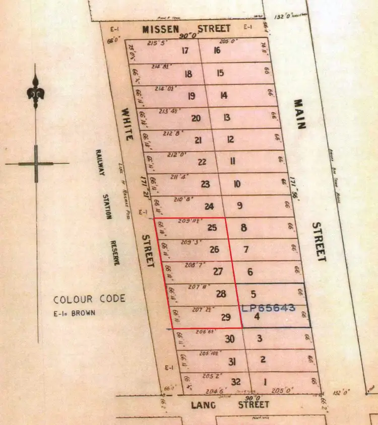Main view of Homely land listing, LOT 10 White Street, Beeac VIC 3251