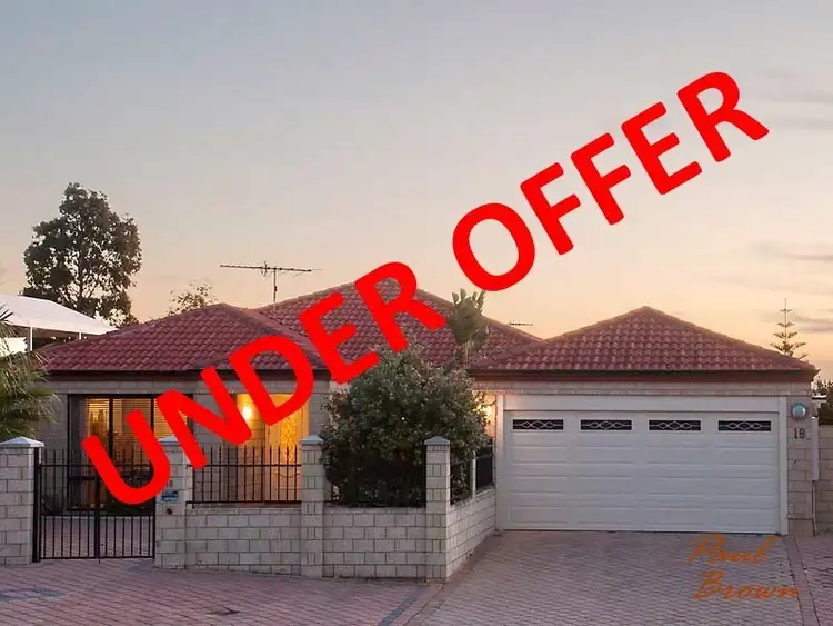 Main view of Homely house listing, 18 Metroliner Drive, Currambine WA 6028