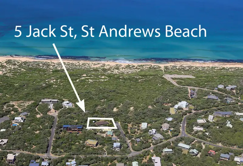 Main view of Homely house listing, 5 Jack street, St Andrews Beach VIC 3941