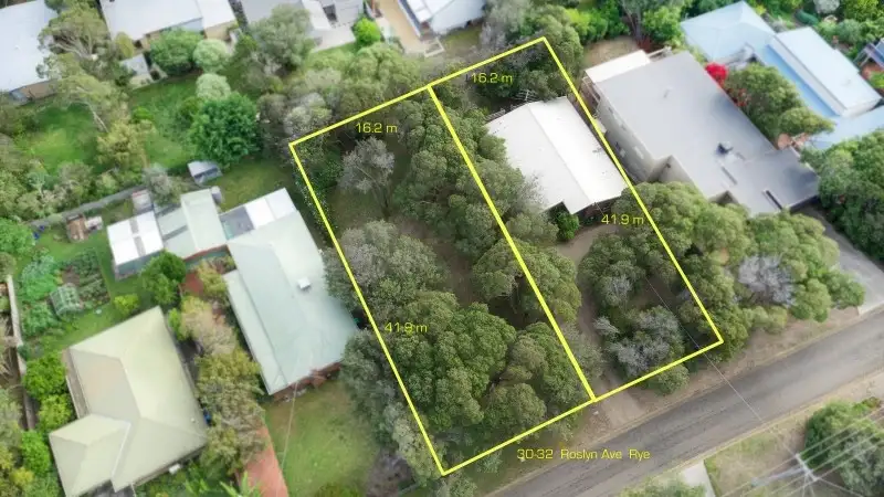 Main view of Homely land listing, 32 Roslyn Ave, Rye VIC 3941