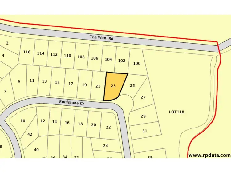 Fifth view of Homely land listing, 23 Roulstone Crescent, Sanctuary Point NSW 2540