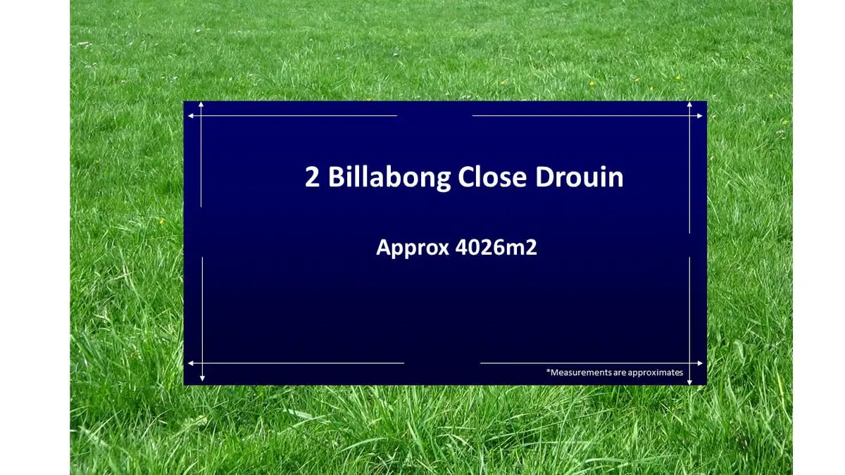 Main view of Homely land listing, 2 Billabong Close, Drouin VIC 3818