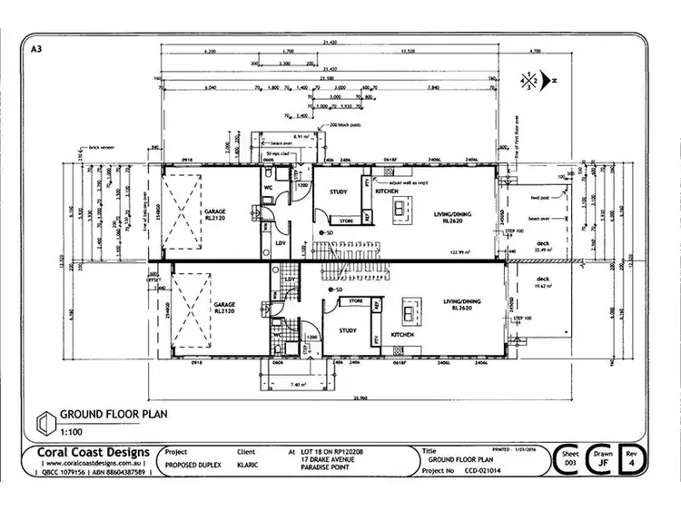 Second view of Homely semi-detached listing, 2/17 Drake Avenue, Paradise Point QLD 4216