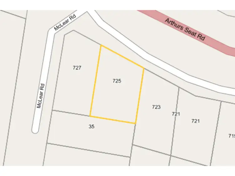 Third view of Homely land listing, 725 Arthurs Seat Road, Arthurs Seat VIC 3936