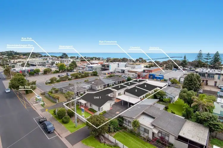 Second view of Homely apartment listing, 1/4 Nelson Street, Rye VIC 3941