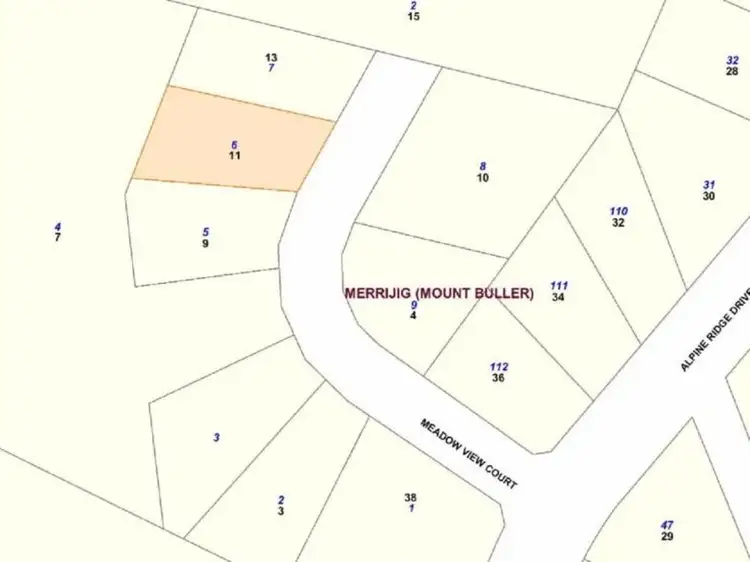 Fifth view of Homely land listing, LOT 6 Meadowview Court, Merrijig VIC 3723