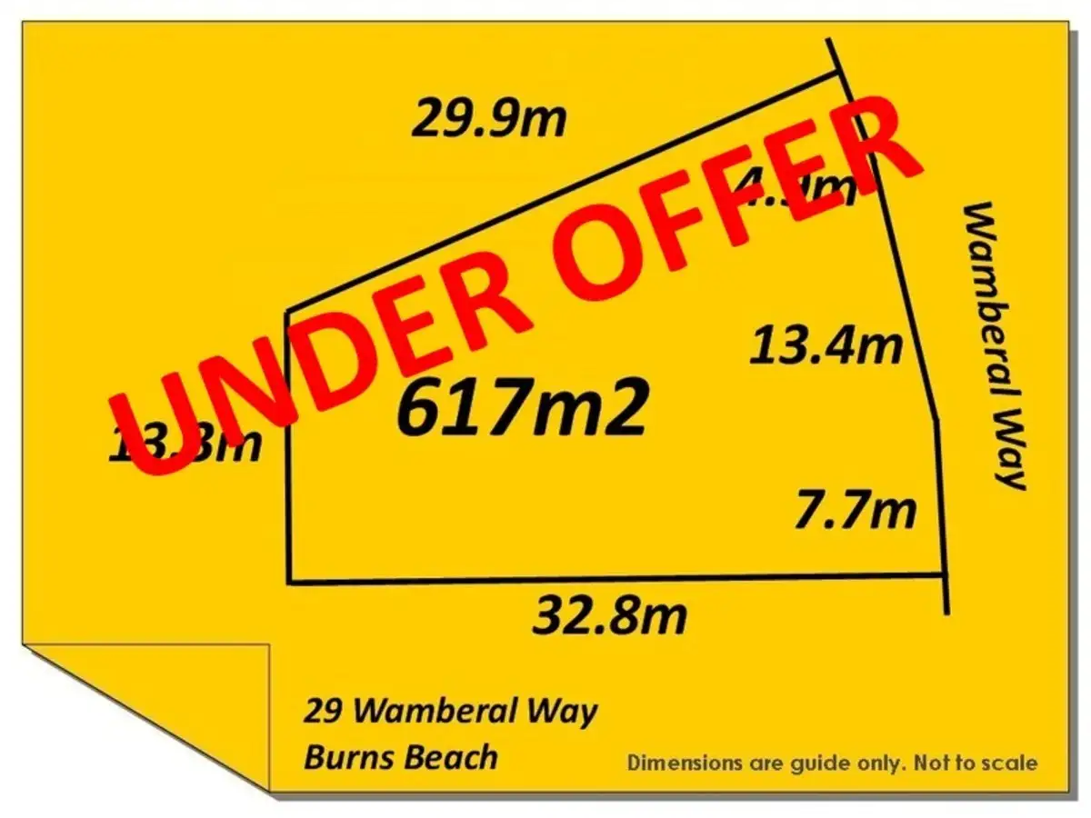 Main view of Homely land listing, 29 Wamberal Way, Burns Beach WA 6028