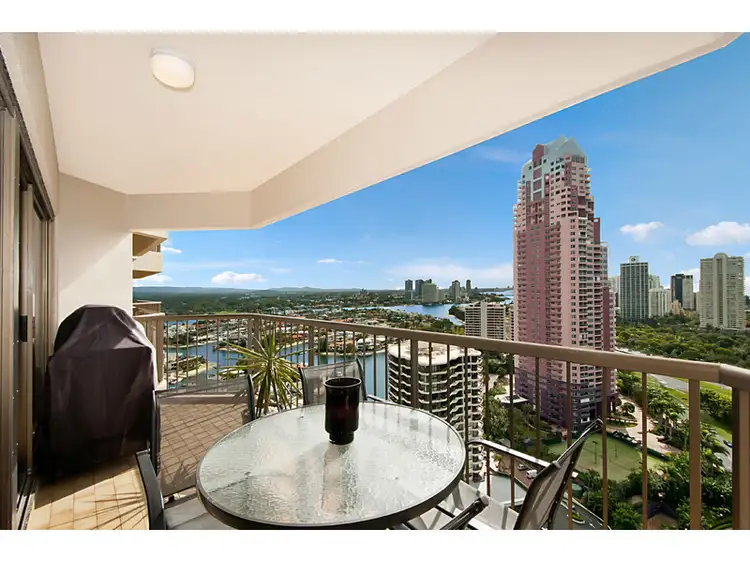 Second view of Homely apartment listing, Atlantis West, 2 Admiralty Drive, Paradise Waters QLD 4217