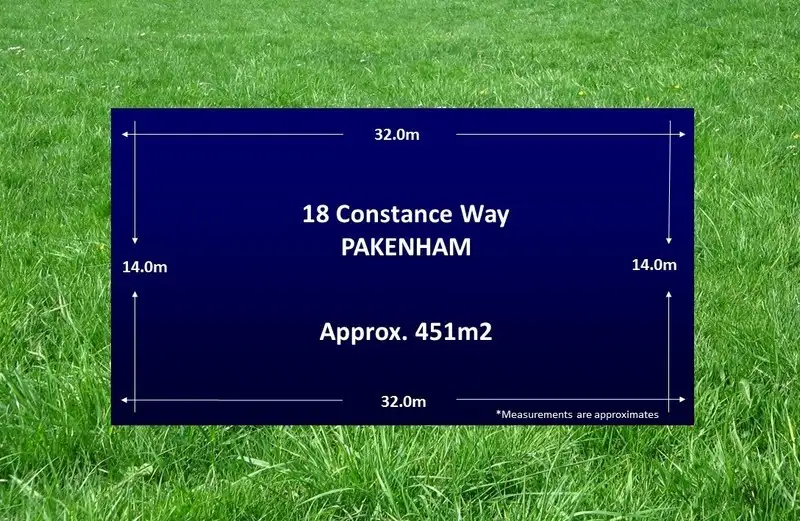 Main view of Homely land listing, 18 Constance Way, Pakenham VIC 3810