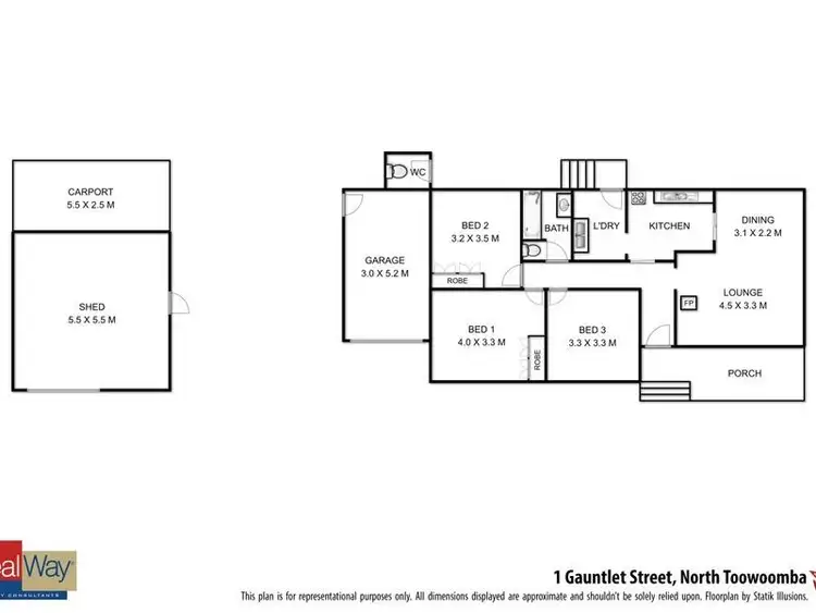 Third view of Homely house listing, 1 Gauntlet Street, North Toowoomba QLD 4350