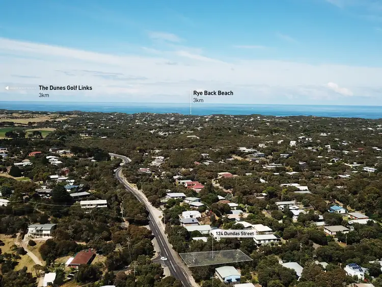 Second view of Homely land listing, 124 Dundas Street, Rye VIC 3941