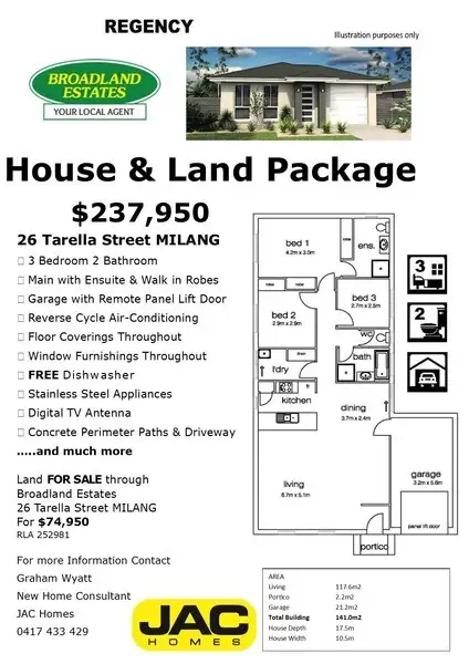 Second view of Homely land listing, 26 Tarella Street, Milang SA 5256