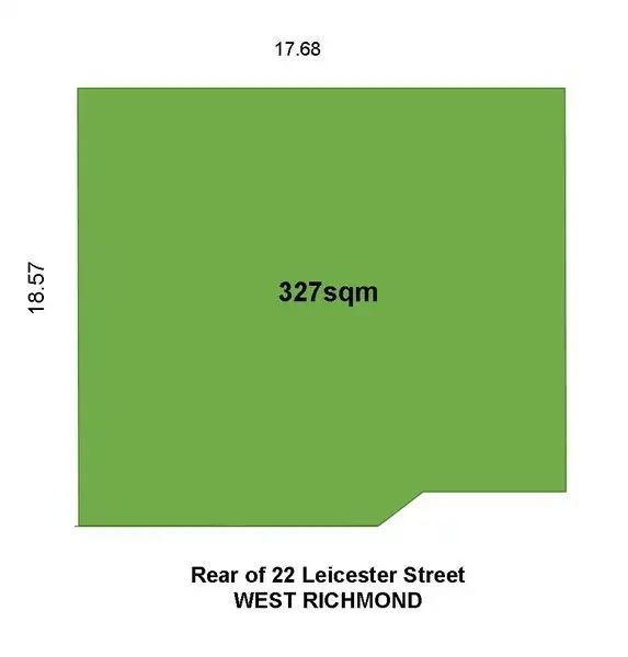 Main view of Homely land listing, 22 Leicester Street, West Richmond SA 5033