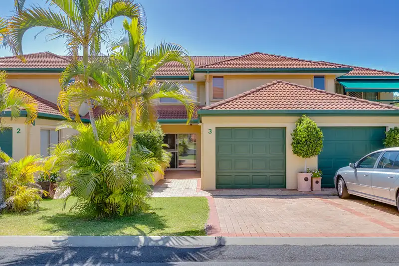 Main view of Homely townhouse listing, 3/152 Palm Meadows, Carrara QLD 4211