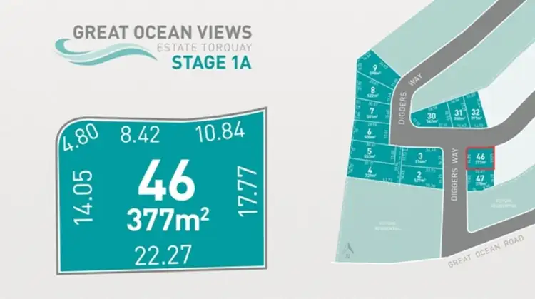 LOT 46, 67 Diggers Way, Torquay VIC 3228