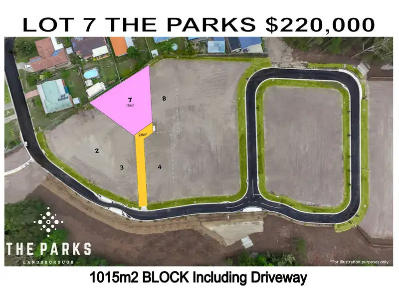 Main view of Homely land listing, LOT 7, 5 Buckley Street, Landsborough QLD 4550