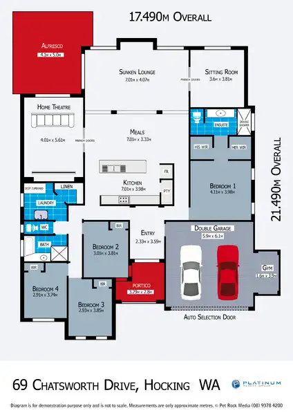 Second view of Homely house listing, 69 Chatsworth Drive, Hocking WA 6065
