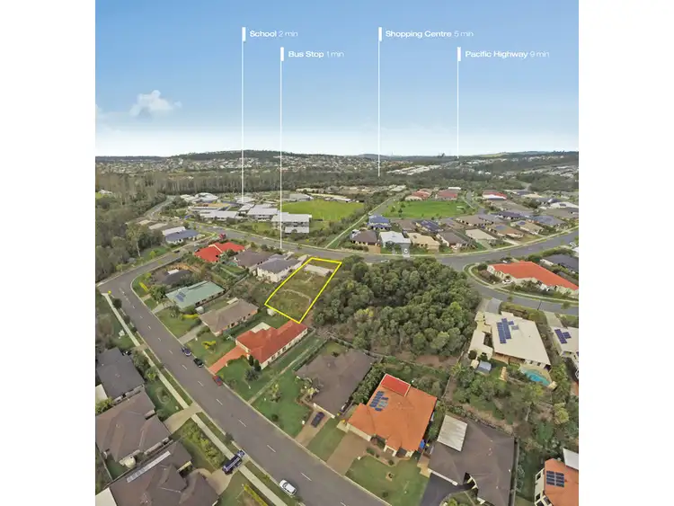 Third view of Homely semi-detached listing, 1/84 McAuley Parade, Pacific Pines QLD 4211