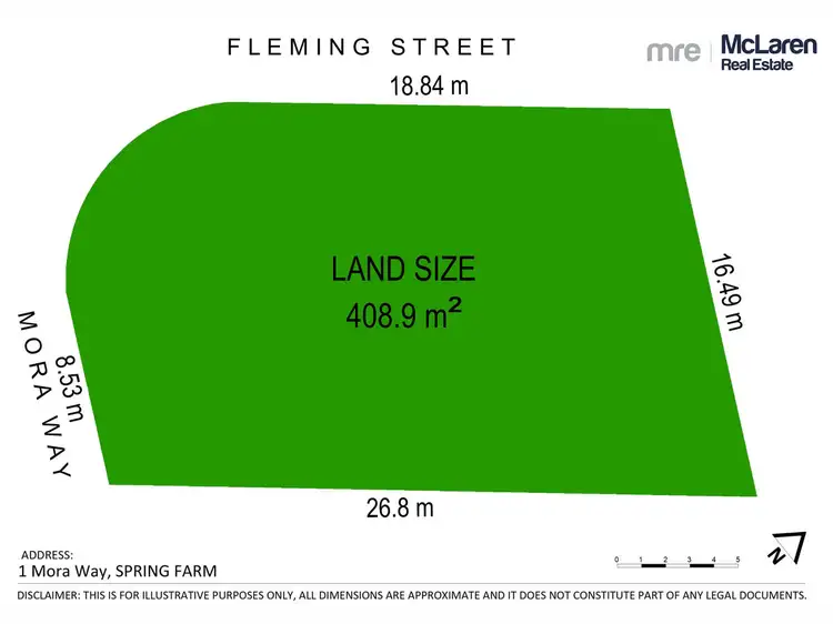 Main view of Homely land listing, 1 Mora Way, Spring Farm NSW 2570