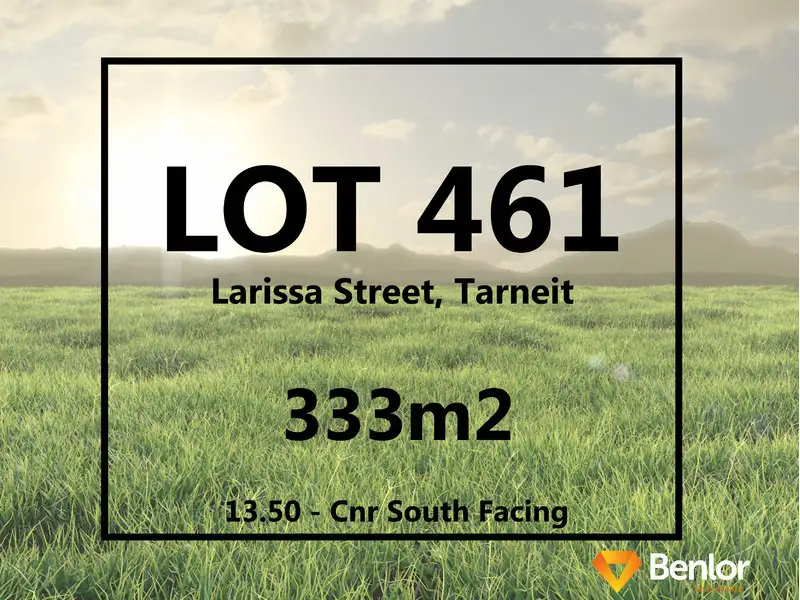 Main view of Homely land listing, LOT 461 Larissa Street, Tarneit VIC 3029