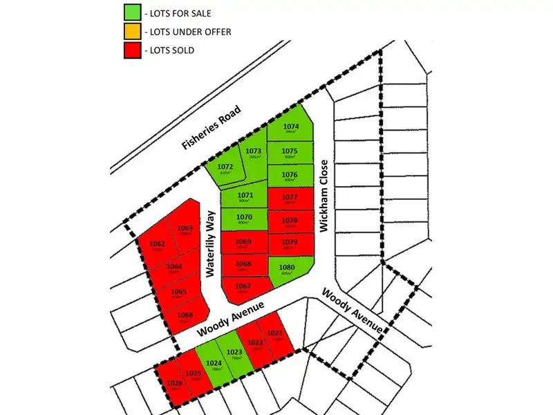 Main view of Homely land listing, Lot 1069 Waterlily Way, Castletown WA 6450