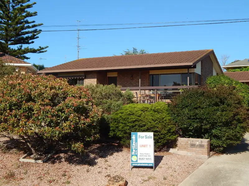 Main view of Homely unit listing, 1 / 15 Easton Road, Port Lincoln SA 5606