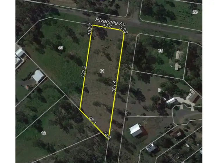 Main view of Homely land listing, 61 Riverside Avenue, Barellan Point QLD 4306