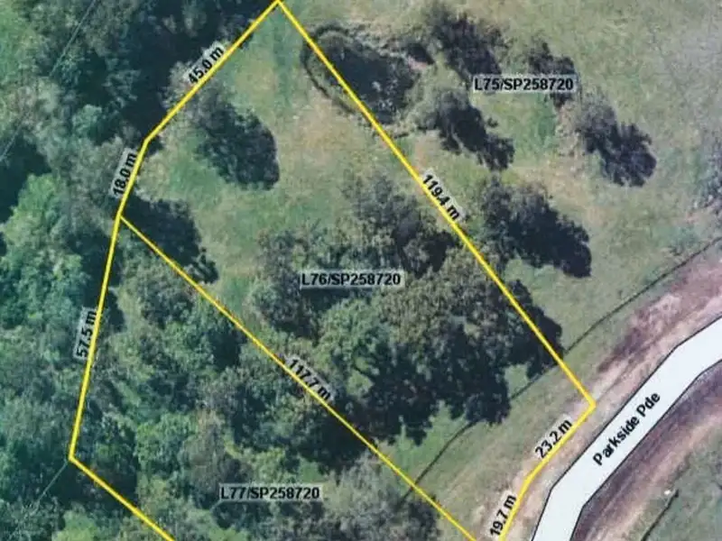 Main view of Homely land listing, 76 Parkside  Parade, Wongawallan QLD 4210