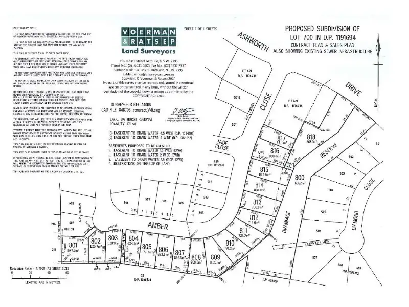 Main view of Homely land listing, Lot 813 Amber Close, Kelso NSW 2795