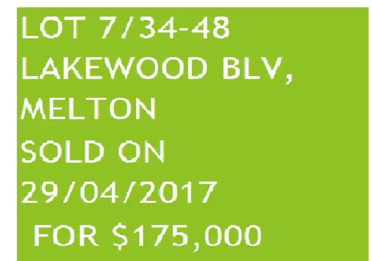 LOT 7, 34-48 Lakewood Boulevard, Melton VIC 3337