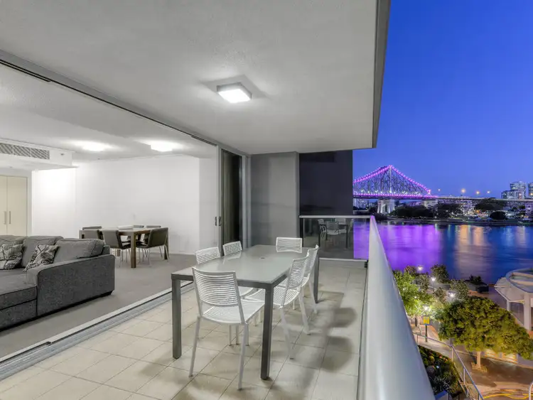 Second view of Homely apartment listing, 41/30 Macrossan Street, Brisbane City QLD 4000