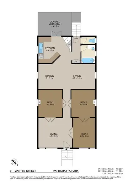 Fourth view of Homely house listing, 81 Martyn Street, Parramatta Park QLD 4870