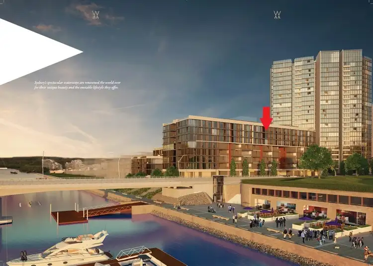 Main view of Homely apartment listing, C3.902/Sirius Footbridge Boulevard, Wentworth Point NSW 2127