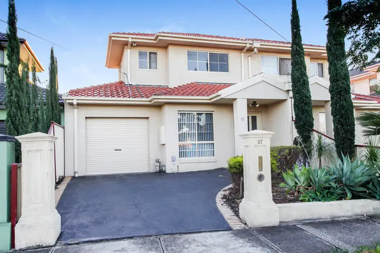 Main view of Homely townhouse listing, 87 Nicholson Parade, Sunshine West VIC 3020