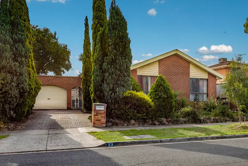 Main view of Homely house listing, 27 Hinkler Drive, Mill Park VIC 3082
