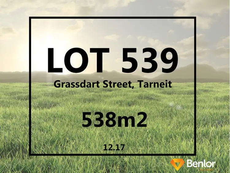 LOT 539 Grassdart Street, Tarneit VIC 3029