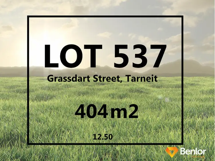LOT 537 Grassdart Street, Tarneit VIC 3029