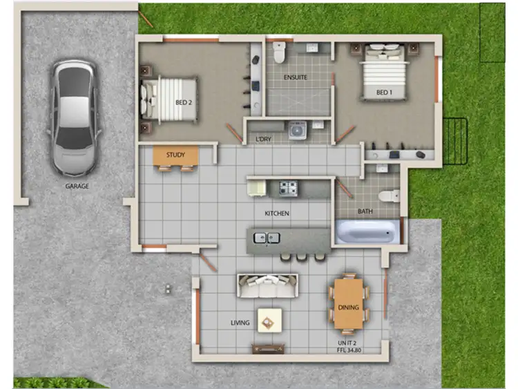 Third view of Homely unit listing, 2/6 Greenleaf Circuit, Tarneit VIC 3029