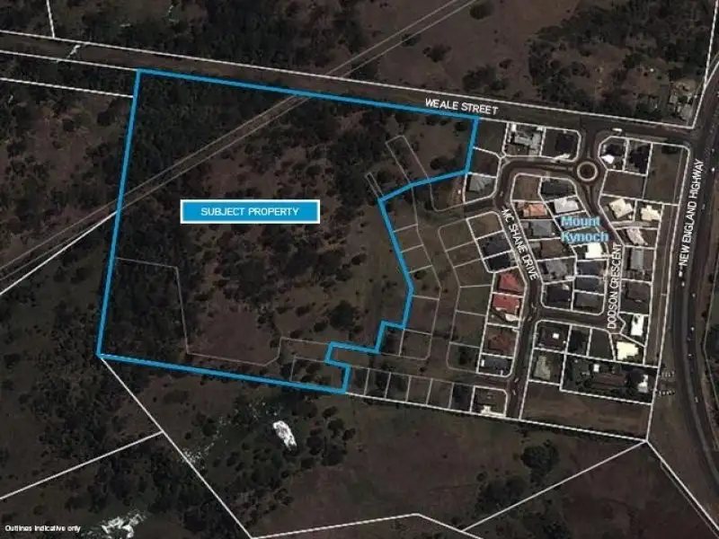 Main view of Homely land listing, Lot 100 Weale Street, Mount Kynoch QLD 4350