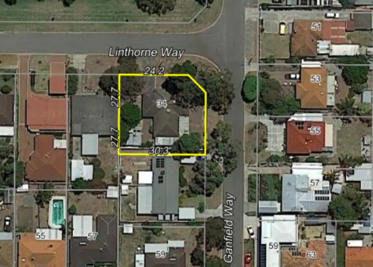 Main view of Homely house listing, 34 Linthorne Way, Balga WA 6061