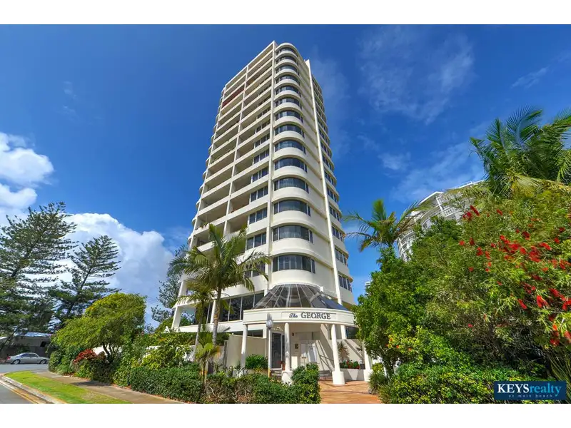 Main view of Homely apartment listing, The George, 2 Montgomery Avenue, Main Beach QLD 4217