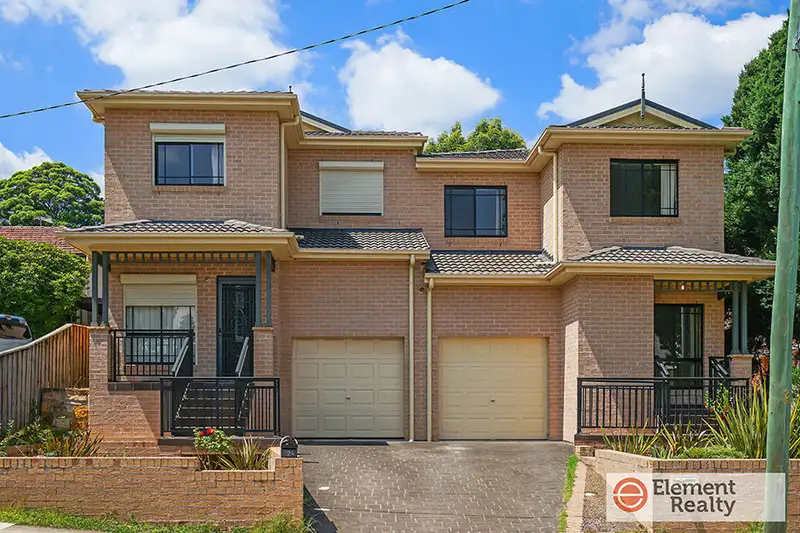 Main view of Homely semi-detached listing, 52 Adderton Road, Telopea NSW 2117
