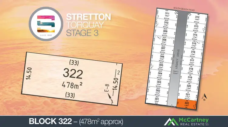 LOT 322, STRETTON ESTATE STAGE 3, Torquay VIC 3228